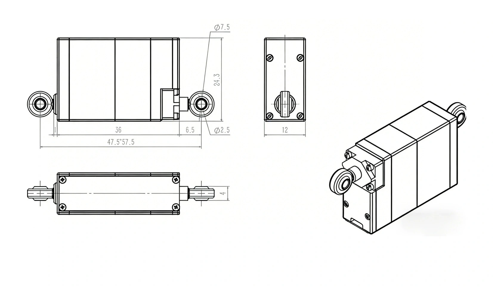 ZHR-MEC-DE-TS-10-150-15 dimension drawing