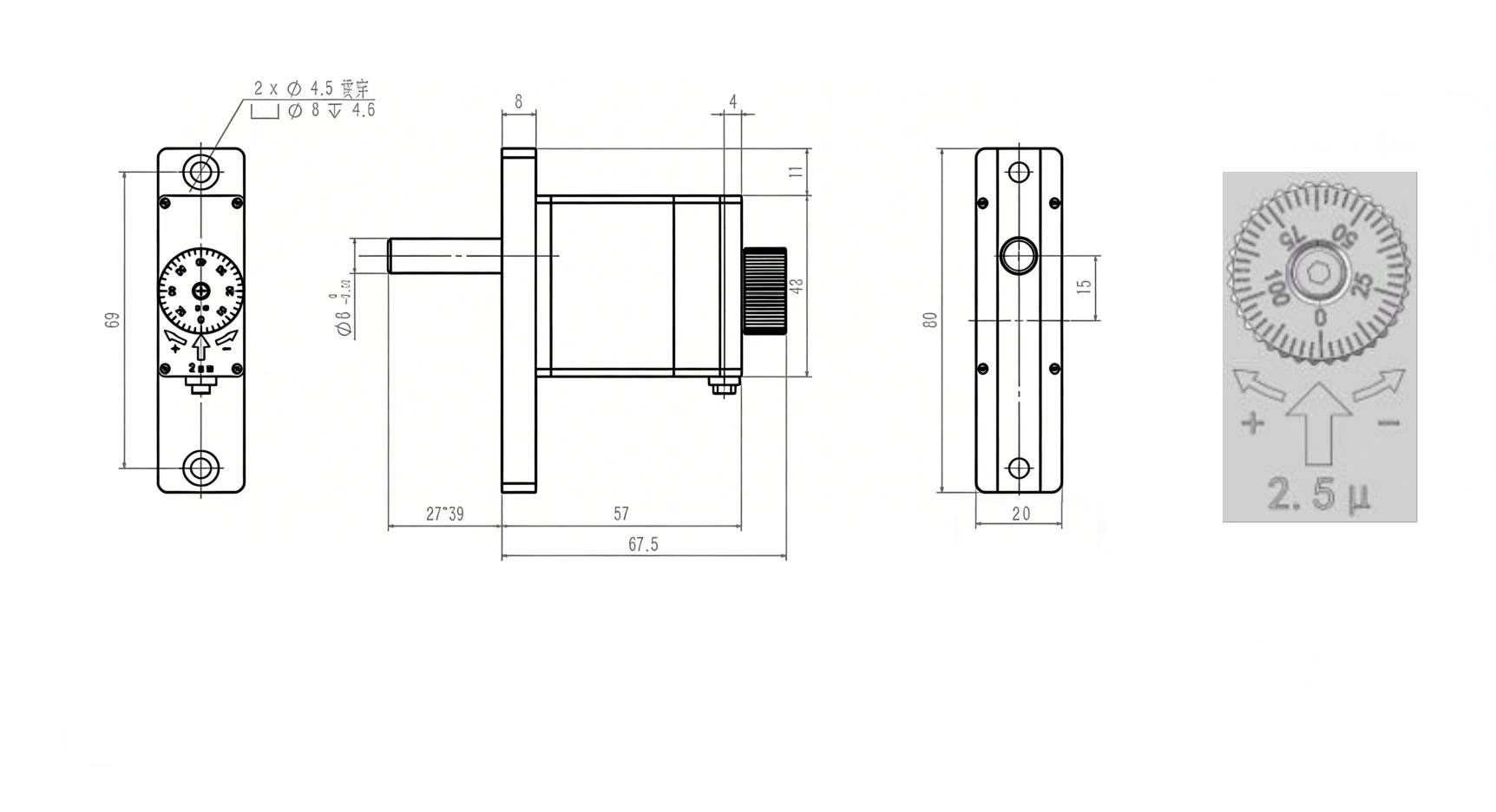 ZHR-MEC-FT-FA-12-400-05 dimension drawing