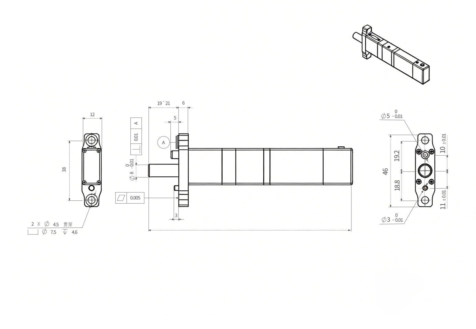 ZHR-MEC-FT-DL-02-200-02 dimension drawing